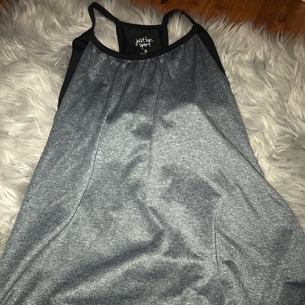 built in bra work out tee